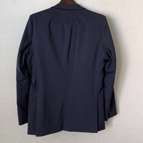 Haggar H26 Navy Textured Tailored Fit Suit Jacket - Picture 4 of 10